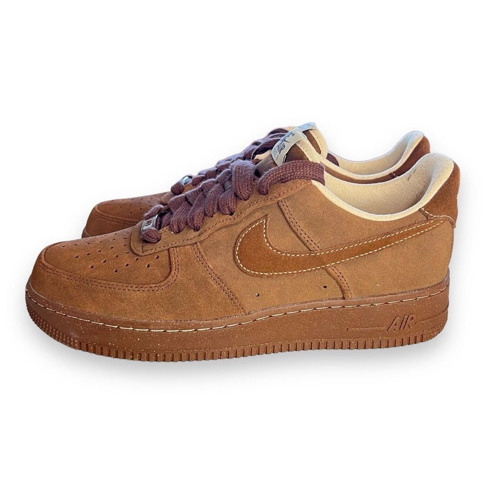 Nike Womens Air Force 1 Low Cacao‎ Wow Size 9.5 FQ8901-259